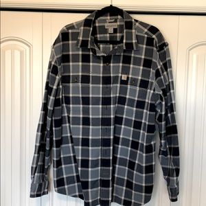 Carhartt men’s heavy flannel shirt